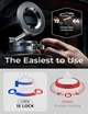 Вакуумний магнітний тримач LISEN для MagSafe [89 LBS Suction] - зображення 8