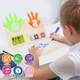 Дерев'яна математична іграшка Монтессорі: "Рахуємо на пальчиках" + Дошка для малювання 3-7 років - зображення 6
