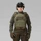 Плитоноска женская Warmor gen.3 FL SPECPROM (for Ladies). Без подсумков. С быстрым боковым и верхним сбросом (без плит). Олива - изображение 5