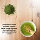 Набір для матча 4 в 1 Bamba Matcha — бамбуковий вінчик на 100 щетинок, ложка та лопатка для чайної церемонії, - изображение 3