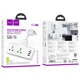 Сетевой удлинитель Hoco AC11A Voyage 2-Position Expansion Socket (1C3A) (8.5 cm) White - изображение 7
