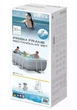 Прямокутний каркасний басейн Intex 26784 300х175х80 см металевий каркас з ПВХ чашею фільтр-насосом драбиною і об'ємом 3539 л - зображення 4