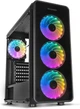 Корпус Nox Hummer TGM / без БЖ / Miditower / ATX / Glass / 4x120mm ARGB / Чорний - зображення 1