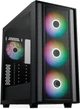 Корпус Cooler Master MasterBox 600 / без БП / Mid-Tower / E-ATX / 3x140mm ARGB + 1x120mm / USB-C / Поддержка задних разъемов / Черный - изображение 2