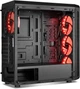 Корпус Nox Hummer TGM / без БЖ / Miditower / ATX / Glass / 4x120mm ARGB / Чорний - зображення 5