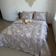 Постельное белье МАКИ, сатин PREMIUM, семейный 4 нав 70/70, на резинке 180/200/35 Ell Home - изображение 4