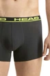 Трусы боксеры, 2 штуки Head 48(M) Графитовый-Желтый (145998) - изображение 4