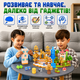 Магнітний конструктор Minecraft Лісовий Біом з Водоспадом 100 деталей — ПОРИНЬ У СВІТ МАЙНКРАФТ - зображення 3