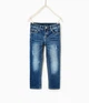Джинси Zara Casual Slim для дівчинки 104 см (4 роки) Сині - зображення 1