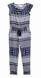 Дитячий легкий літній комбінезон для дівчинки 98 см (2-3Y) H&M Синій - зображення 1