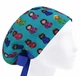 Медицинская шапочка женская HeadwearUniverse универсальная принт Беременная на голубом - изображение 1