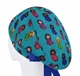 Медицинская шапочка женская HeadwearUniverse универсальная принт Беременная на голубом - изображение 2