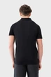 Футболка-поло AVECS чорна з трикотажу Double Face 30591/1 3XL - изображение 3