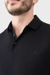Футболка-поло AVECS чорна з трикотажу Double Face 30591/1 3XL - изображение 6