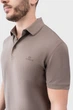 Футболка-поло AVECS коричнева із трикотажу Double Face 2XL - зображення 7