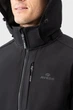 Вітровка AVECS чорна з матеріалу Softshell 6XL - зображення 7