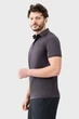 Футболка-поло AVECS сіра з трикотажу Double Face 30591/17 L - изображение 4