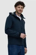 Вітровка AVECS блакитна з матеріалу Softshell з капюшоном 50560/87 2XL - зображення 5