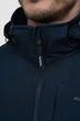 Вітровка AVECS блакитна з матеріалу Softshell з капюшоном 50560/87 2XL - зображення 8
