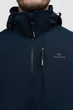 Вітровка AVECS синя з матеріалу Softshell з нагрудною кишенею 50558/87 2XL - изображение 8