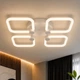 Пристальная LED люстра VALESO G 2589/4 WT 56W,3000K-6500K, Пульт: 2.4G с затемнением - изображение 1
