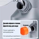 Опрыскиватель Пенообразователь 2л LEIBOO Электрический пеногенератор Пенник для ухода за автомобилем USB 2600 мАч Серый - изображение 4