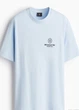 Футболка H&M 14183 Синій L (0967) - зображення 5