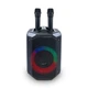 Портативна колонка з двома мікрофонами HAVIT HV-SQ143BT 40W RGB Black - зображення 1