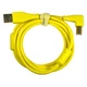 Кабель DJ TechTools USB type A - USB type B 1.5 м кутовий Жовтий (5904161820369) - зображення 2