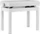 Банкетка для фортепиано GEWA Student White Matt (RG-F900542) - изображение 1