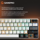 Клавиатура GamePro Genesis Infinity MK130BW Black/White - изображение 9
