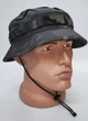 Панама тактическая Мультикам черный с велкро Multicam Black Velcro Vastline 55-56 - изображение 5