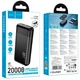 УМБ Hoco J159A Essence 20000 mAh 22.5W + PD20W Black (BC_715660) - изображение 6