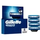 Сменные картриджи для бритья (лезвия кассеты) мужские Gillette Mach 3 Turbo, 4шт - изображение 1