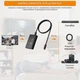 Оптоволоконний аудіоадаптер Neoteck eARC для HDTV-телевізора та саундбара, бездротової гарнітури та домашнього кінотеатру - зображення 5