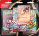 Набір карток Pokemon TCG: Mega Evolution - Chaos Rising - 3-Pack Blister Bundle 12 шт (196214140325) - зображення 1