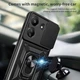 Чехол Camshield c кольцом-подставкой на Poco X8 Pro (5G) / black - изображение 3