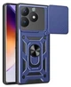 Чехол Camshield c кольцом-подставкой на Realme Note 70 (RMX5313) / dark blue - изображение 1