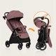 Прогулочная коляска Lionelo INGRID PINK MUAVE - зображення 6