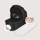 Универсальная коляска 3 в 1 Lionelo FREYA 3IN1 BLACK ONYX - зображення 6