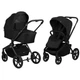 Универсальная коляска 2 в 1 Lionelo FREYA 2IN1 BLACK ONYX - зображення 2