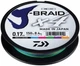 Шнур Daiwa J-Braid X4E 150m Multi Color 8.4kg 0.17mm #1.5 (12745-017) - изображение 1