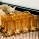 Набор стаканов для напитков Frozen Cube 12 штук по 195 мл коричневый HP-17-43 - изображение 2