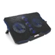 Подставка для ноутбука IceCoorel 10-15.6, 2140mm + 370mm 1400 RPM, 2USB, 410x290x26mm, Blue (A2) - изображение 1