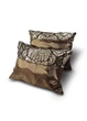 Комплект декоративных подушек Lumelle Damask Атлас 38х30см 2шт коричневы с золотистым (п_0897) - изображение 1