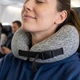 Ортопедическая подушка под шею Slooth R42060 29х26х12 см с эффектом памяти Темно-серый - изображение 5