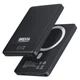 Повербанк (Power Bank) Brevia ePower 5000 mAh MagSafe SuperSlim PD 20W Qi 15W LCD чорний (45520MSB) - зображення 4