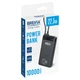Повербанк (Power Bank) Brevia ePower 10000 mAh 22.5W SuperSlim LCD чорний металік + кабель (45550SMB) - зображення 6