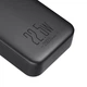 Повербанк (Power Bank) Brevia 20000 mAh 22.5W Li-Pol LCD чорний (45220PB) - зображення 6