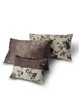 Комплект декоративних подушок Lumelle Flowers 50х30см 2шт 30х21см 1шт бежеві з коричневим (п_0895) - зображення 2
